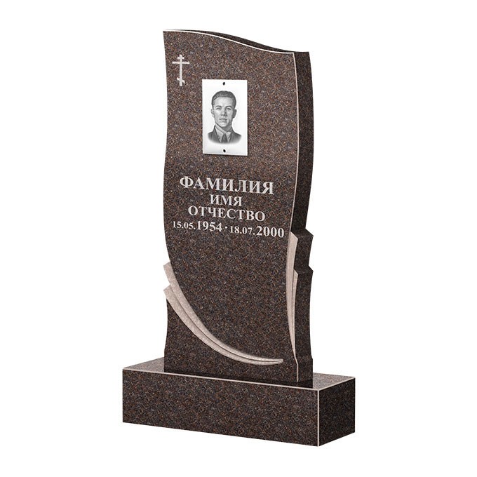 Гранитные памятники в Ярославле | Памятник из гранита Елизовский ФГЦ-044