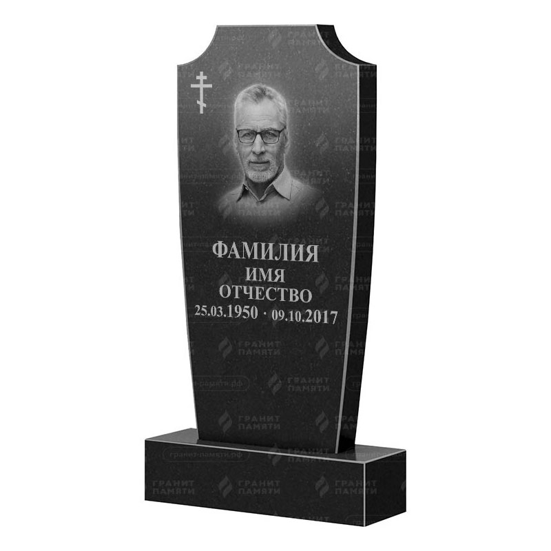 Памятники из гранита вертикальные в Ярославле | Гранитный памятник ФГ-010