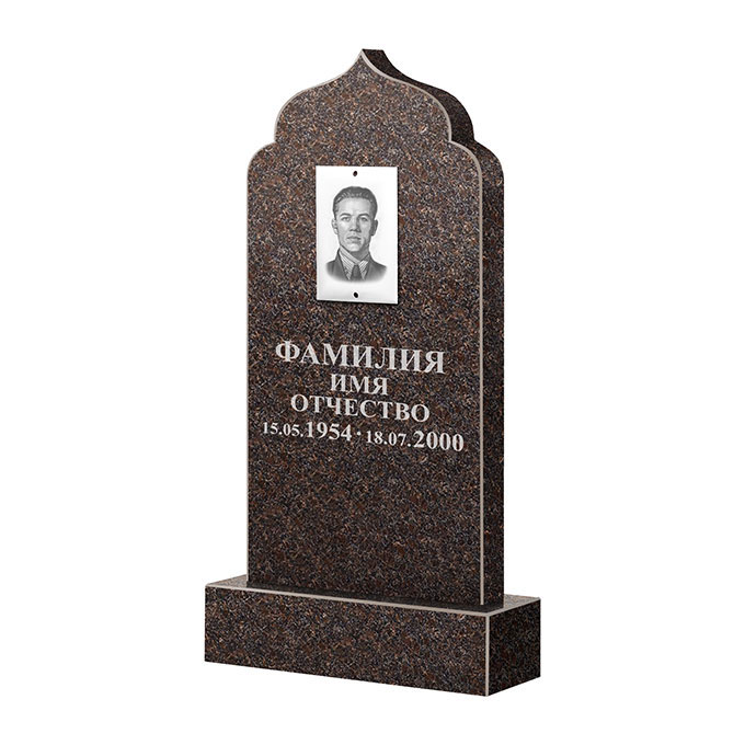 Памятники из цветного гранита в Ярославле | Памятник из гранита Елизовский ФГЦ-037
