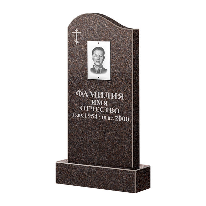 Памятники из цветного гранита в Ярославле | Памятник из гранита Елизовский ФГЦ-030