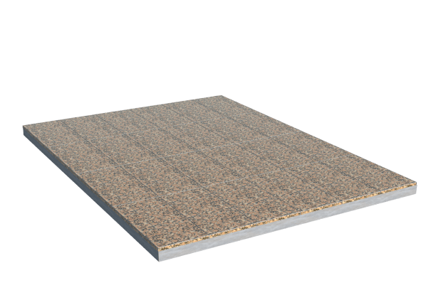 Площадки на могилу в Ярославле | Площадка с облицовкой Южно-Султаевским гранитом