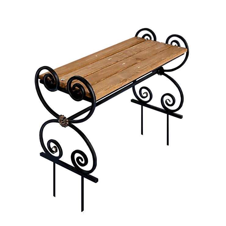 Кованые изделия в Ярославле | Кованая скамейка СТ.001