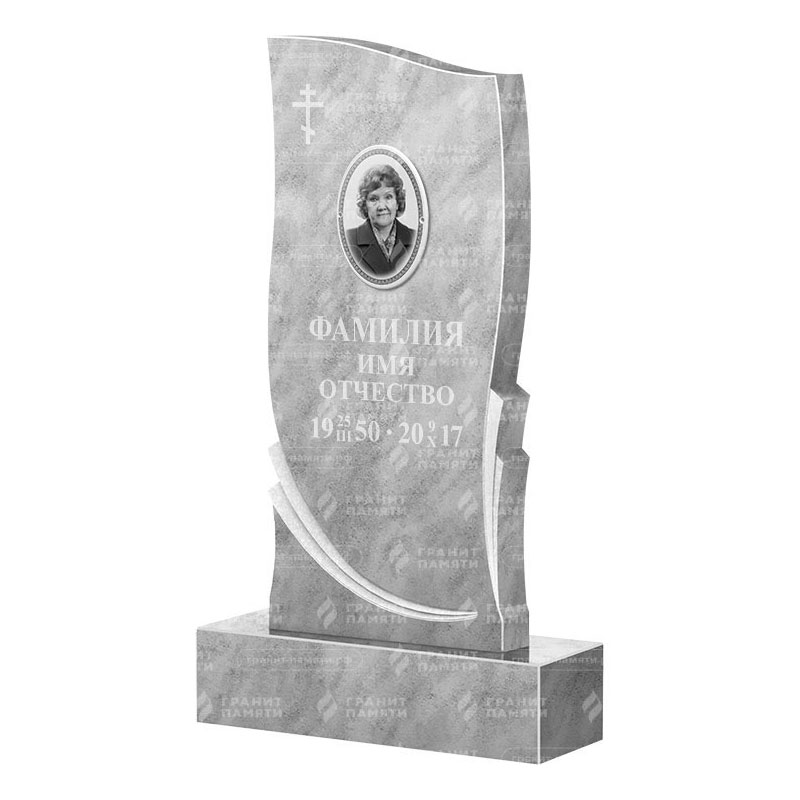 Памятники из мрамора в Ярославле | Мраморный памятник ФМ-044