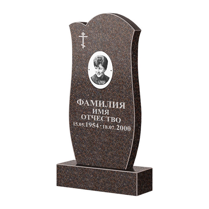 Памятники из цветного гранита в Ярославле | Памятник из гранита Елизовский ФГЦ-039