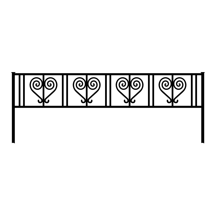 Кованые изделия в Ярославле | Кованая оградка ОГ.005