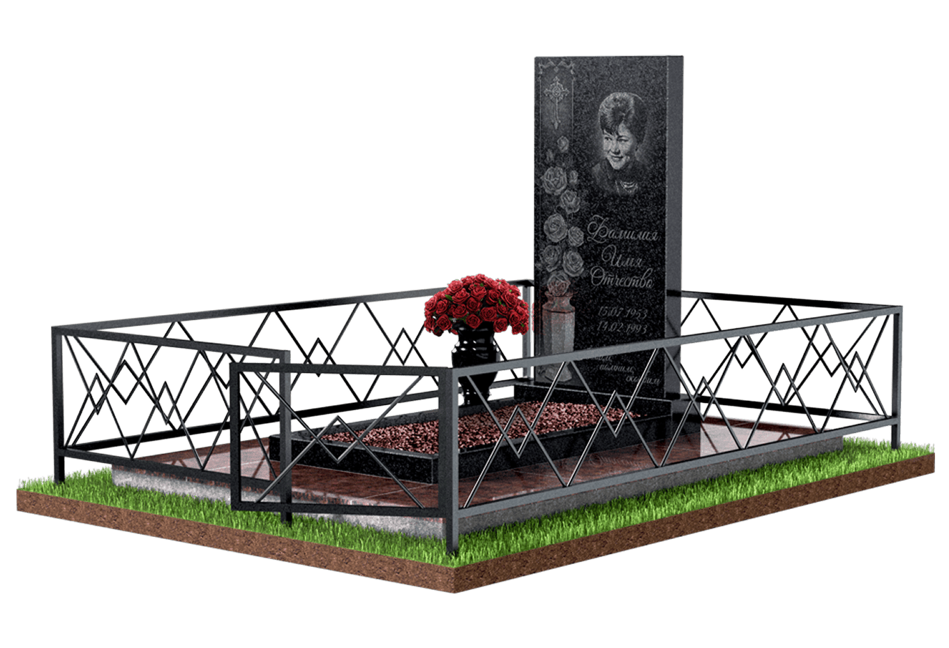 Благоустройство захоронения в Ярославле