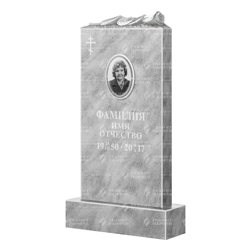 Памятники из мрамора в Ярославле | Мраморный памятник ФМ-105