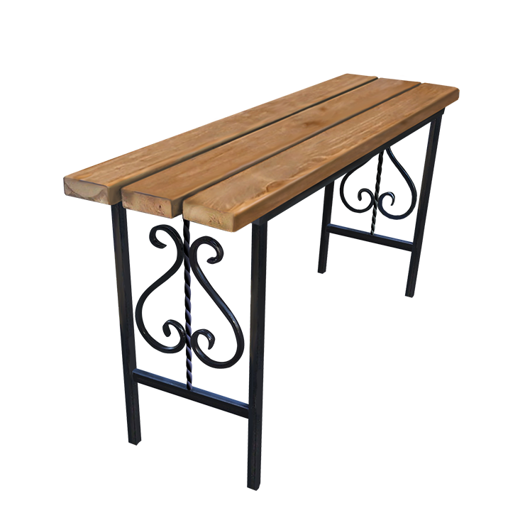 Кованые изделия в Ярославле | Кованая скамейка СТ.003