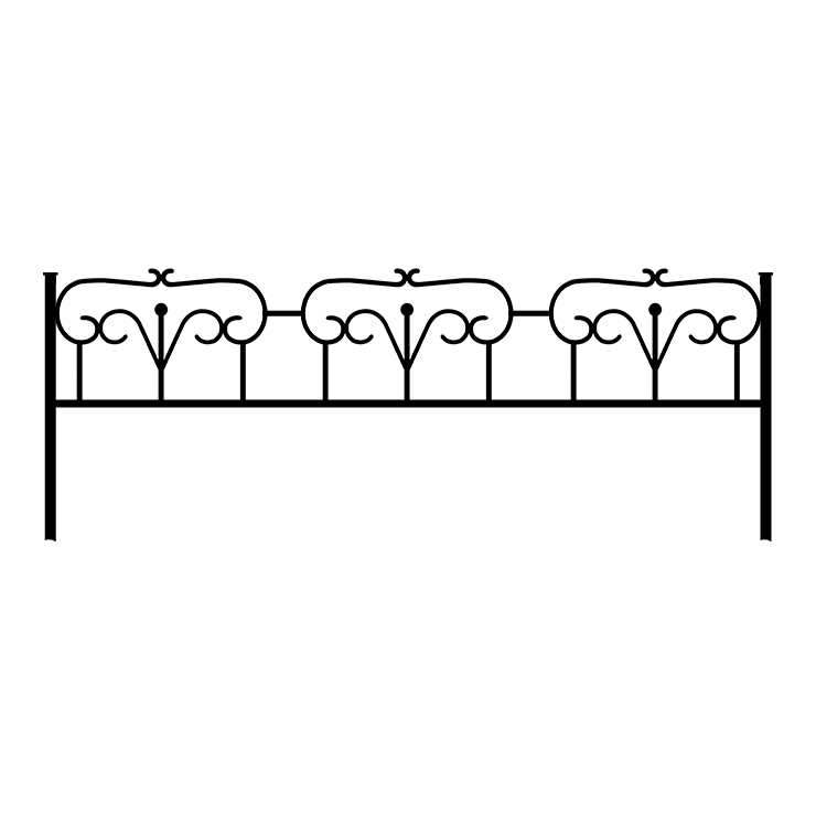 Металлические оградки, столы, скамейки в Ярославле | Оградка №2