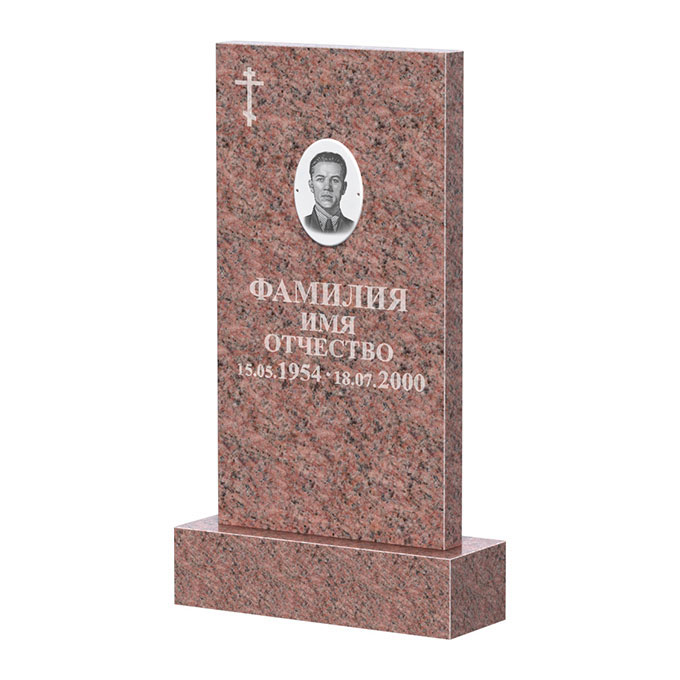 Памятники из цветного гранита в Ярославле | Памятник из гранита Винга прямой