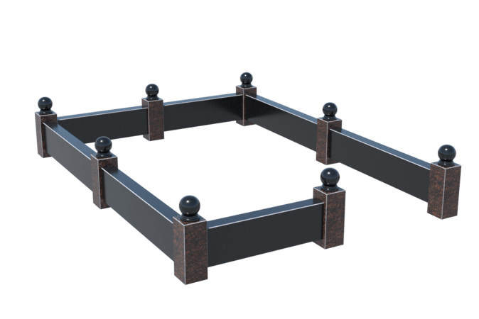 Цоколи на могилу в Ярославле | Цоколь на могилу №0035