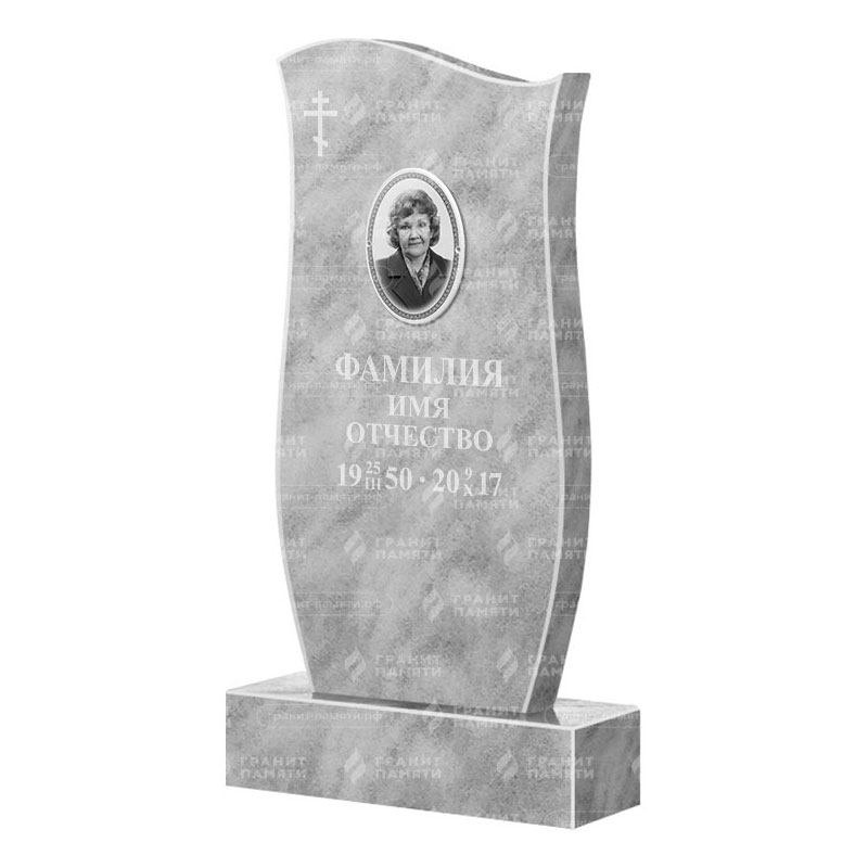Бюджетные памятники в Ярославле | Мраморный памятник ФМ-033