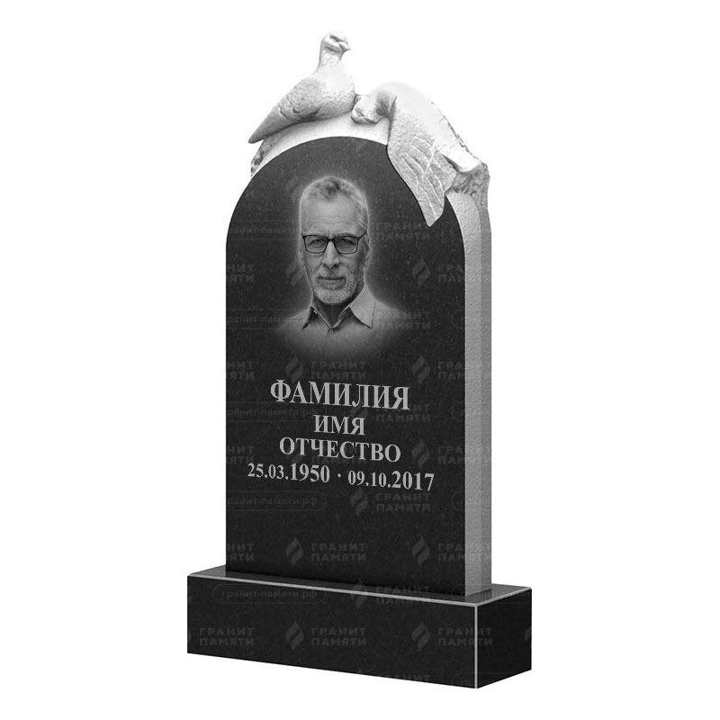 Памятники из гранита с птицами в Ярославле | Гранитный памятник ФГ-109