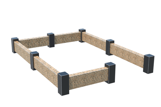 Цоколи на могилу в Ярославле | Цоколь на могилу №0037