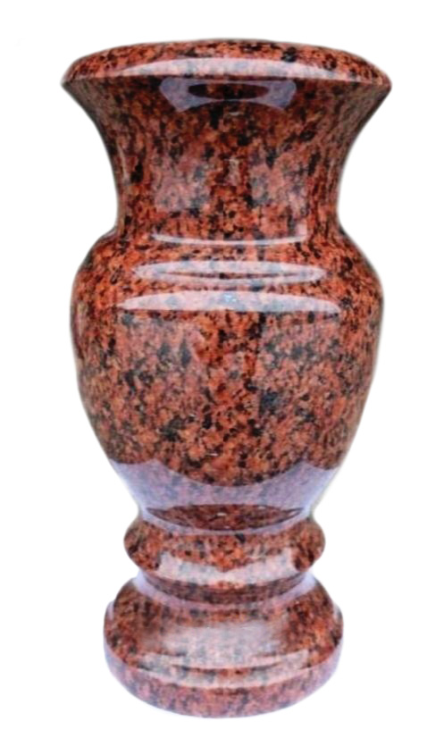 Вазы из камня в Ярославле | Ваза гранитная «Цветная»