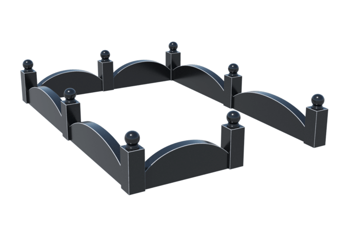 Цоколи на могилу в Ярославле | Цоколь на могилу №0002