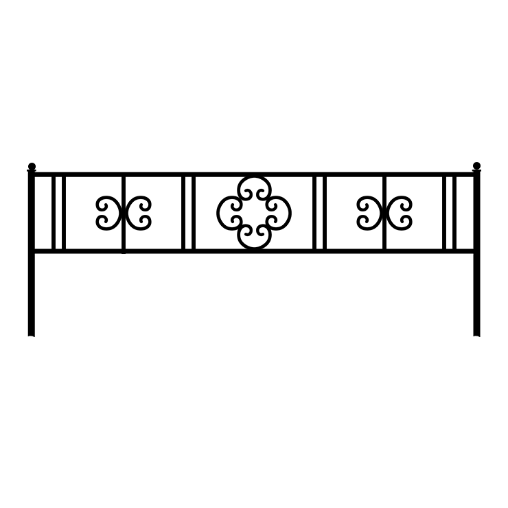 Кованые изделия в Ярославле | Кованая оградка ОГ.006