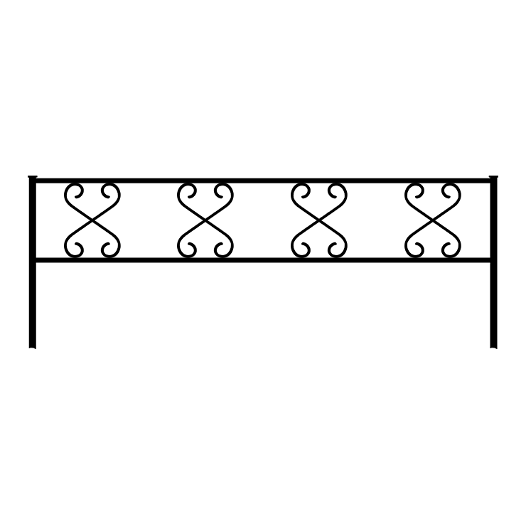 Металлические оградки, столы, скамейки в Ярославле | Оградка №1