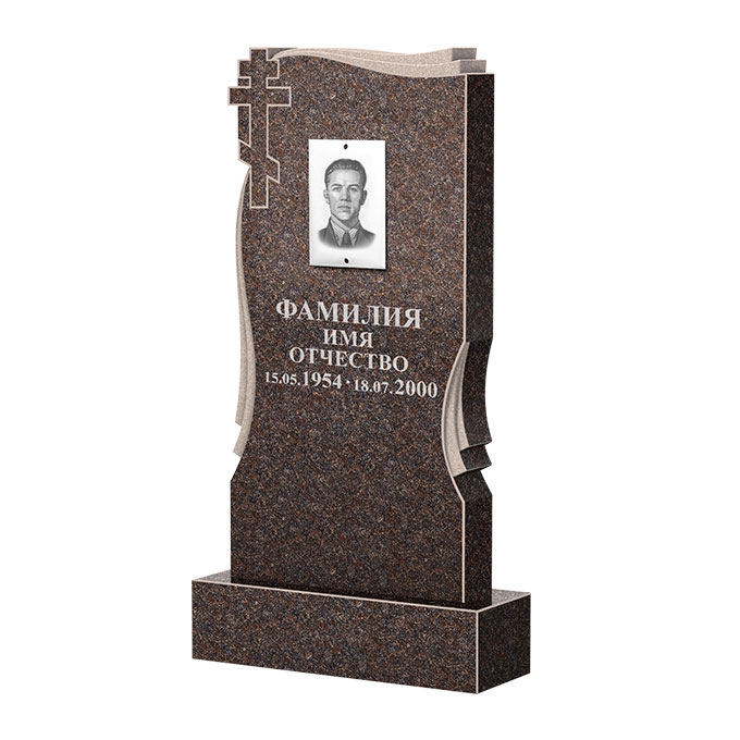 Гранитные памятники в Ярославле | Памятник из гранита Елизовский ФГЦ-185