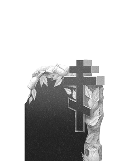 Памятники из гранита с цветами в Ярославле